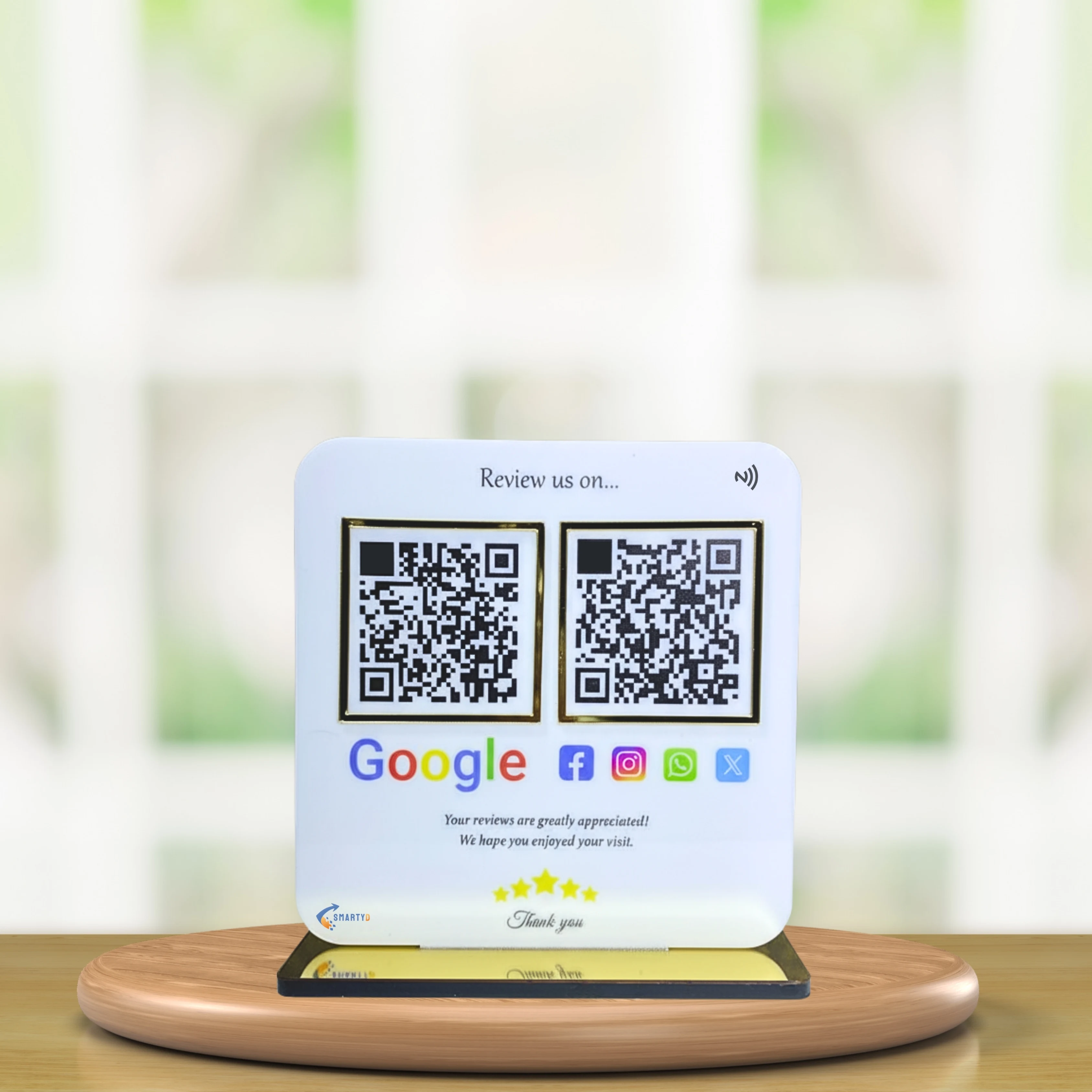 Google Review Standee