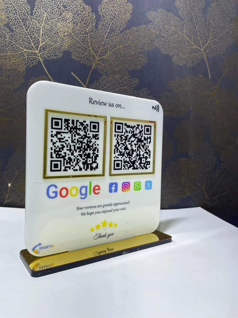 Google Review Standee